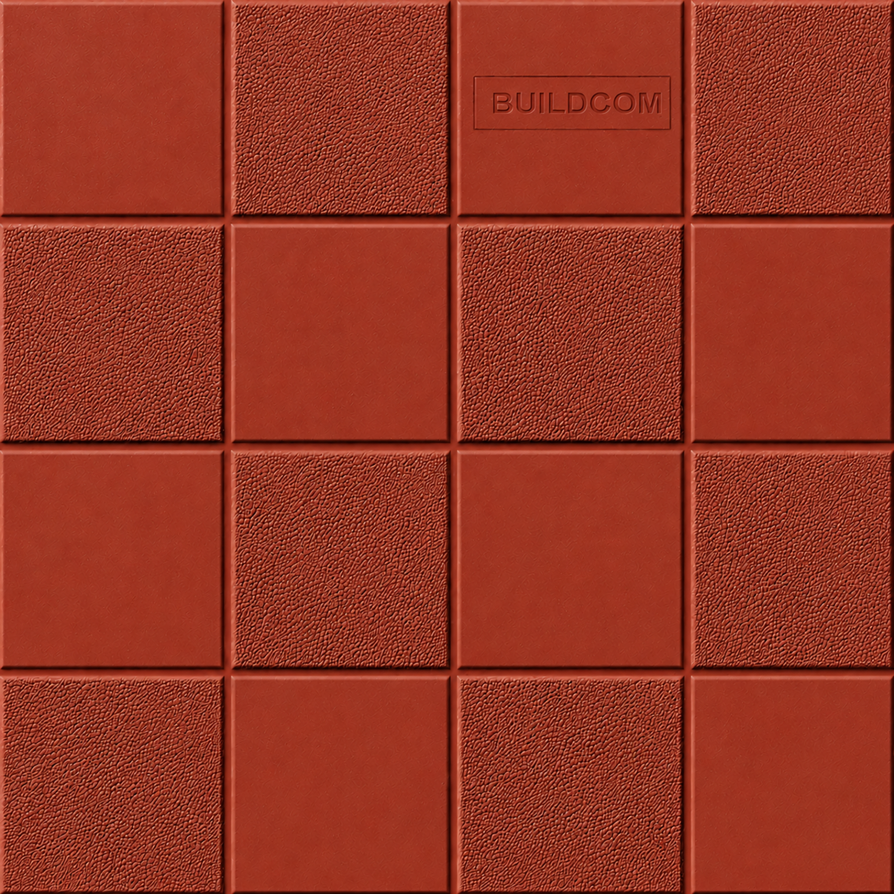 BP17 Eight Emboss Red